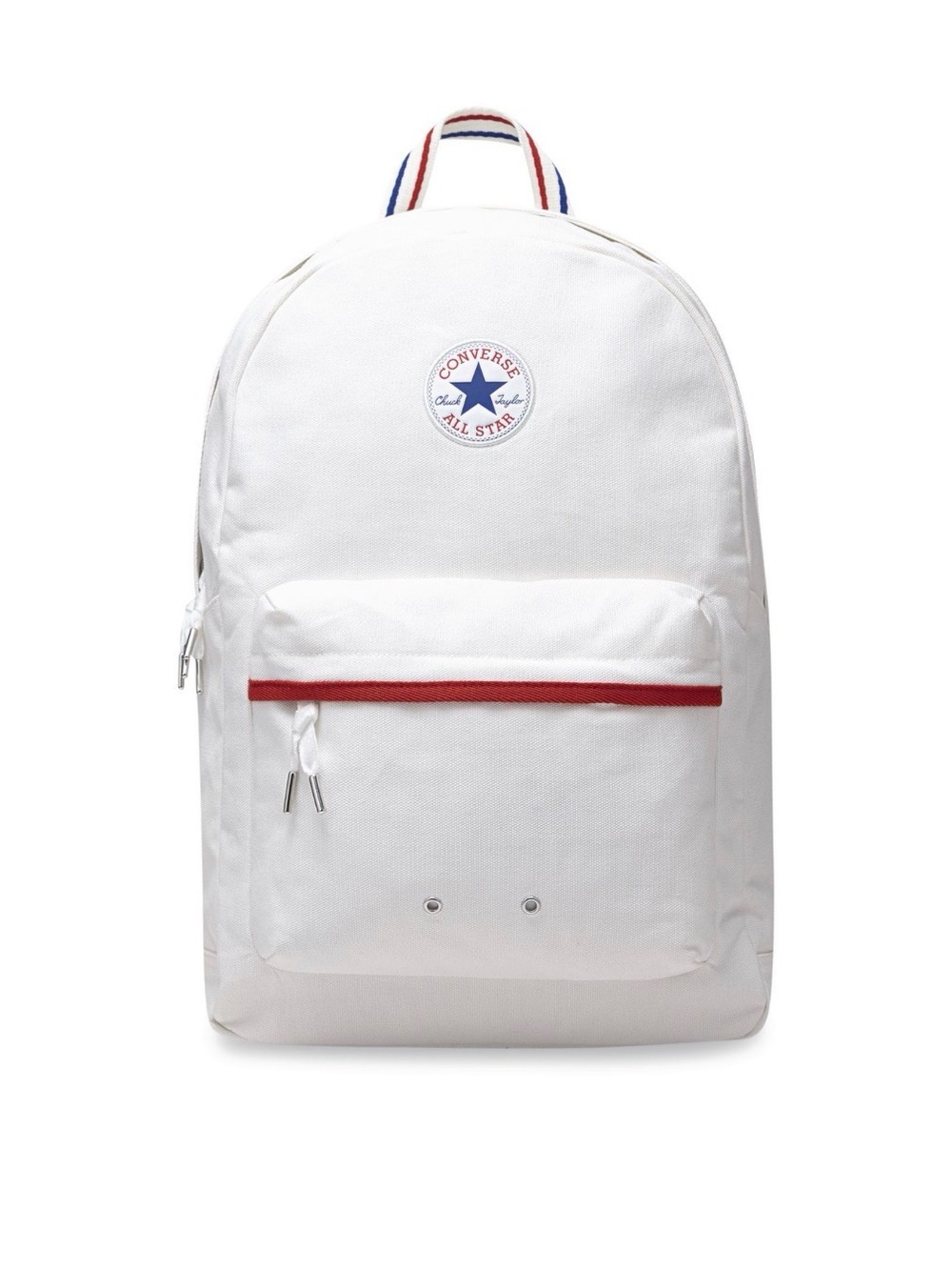 Converse Chuck Canvas Backpack, Fits Devices Up to 16.9", 12 x 5.5 x 18, White